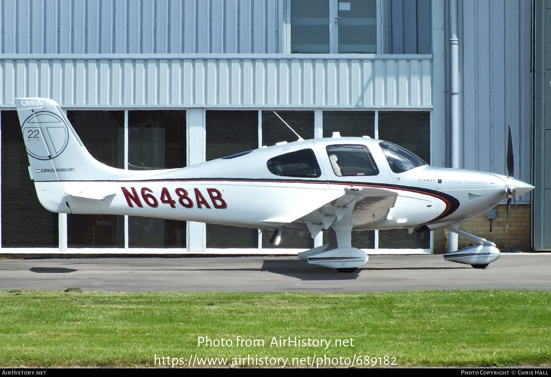 Aircraft Photo of N648AB | Cirrus SR-22T G3-GTS | Cirrus Hungary | AirHistory.net #689182