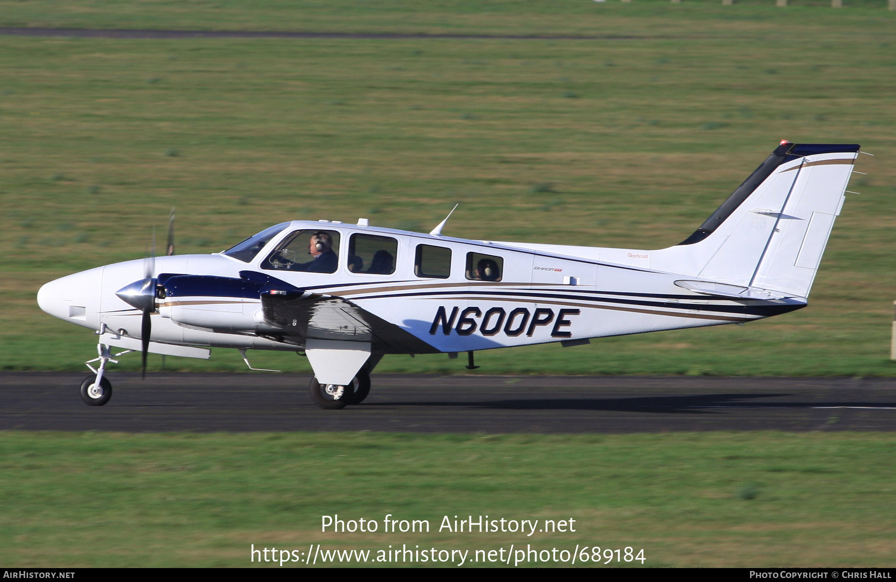 Aircraft Photo of N600PE | Beechcraft G58 Baron | AirHistory.net #689184