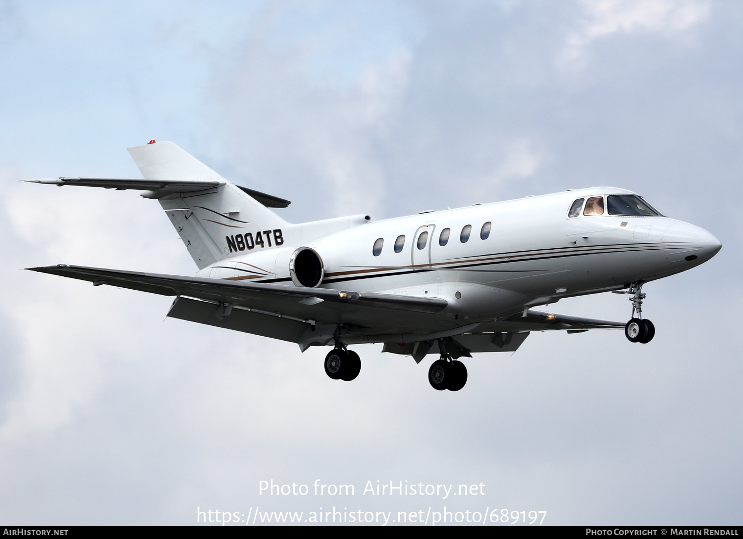 Aircraft Photo of N804TB | British Aerospace BAe-125-800B/XP | AirHistory.net #689197