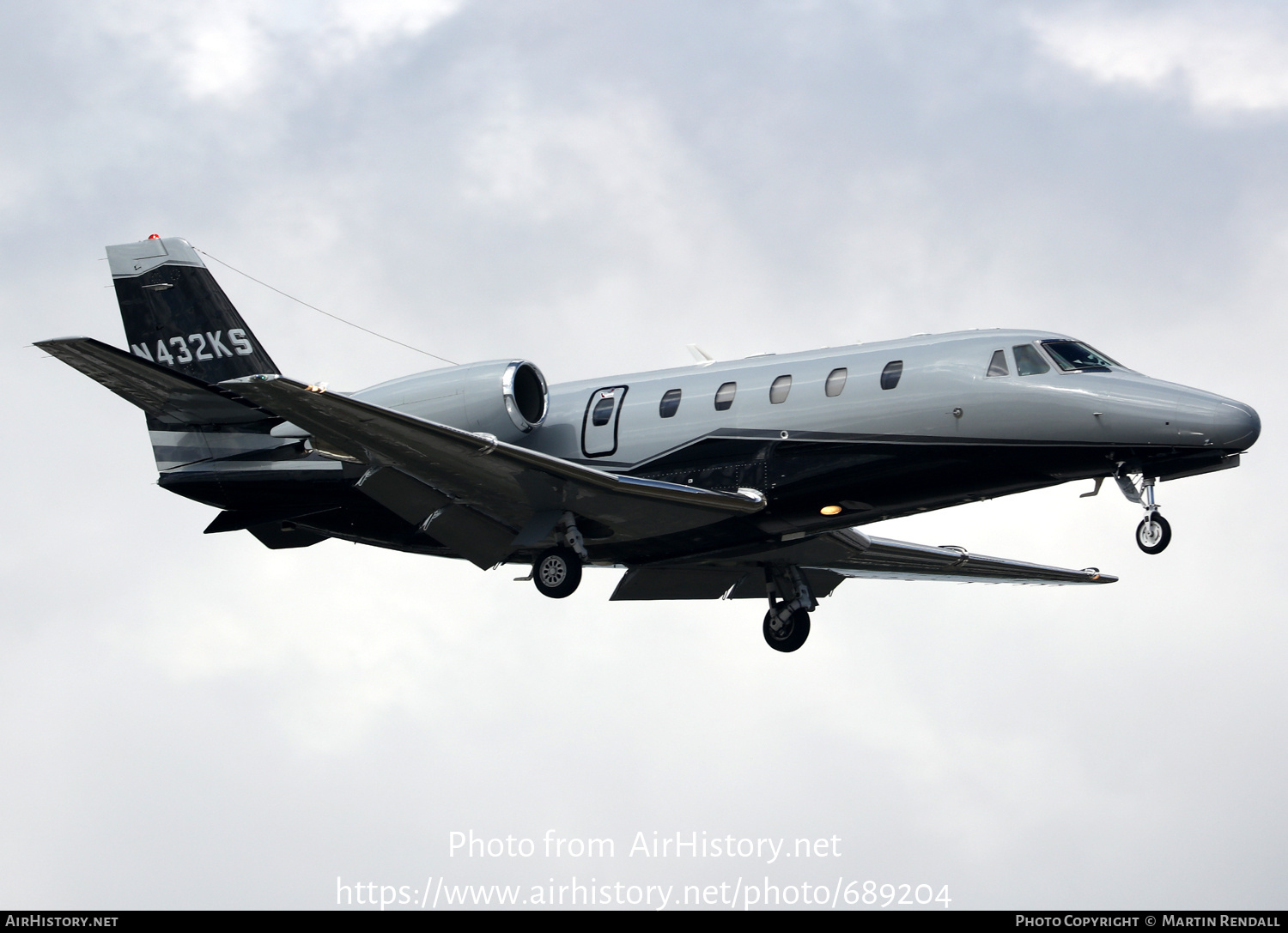 Aircraft Photo of N432KS | Cessna 560XL Citation Excel | AirHistory.net #689204