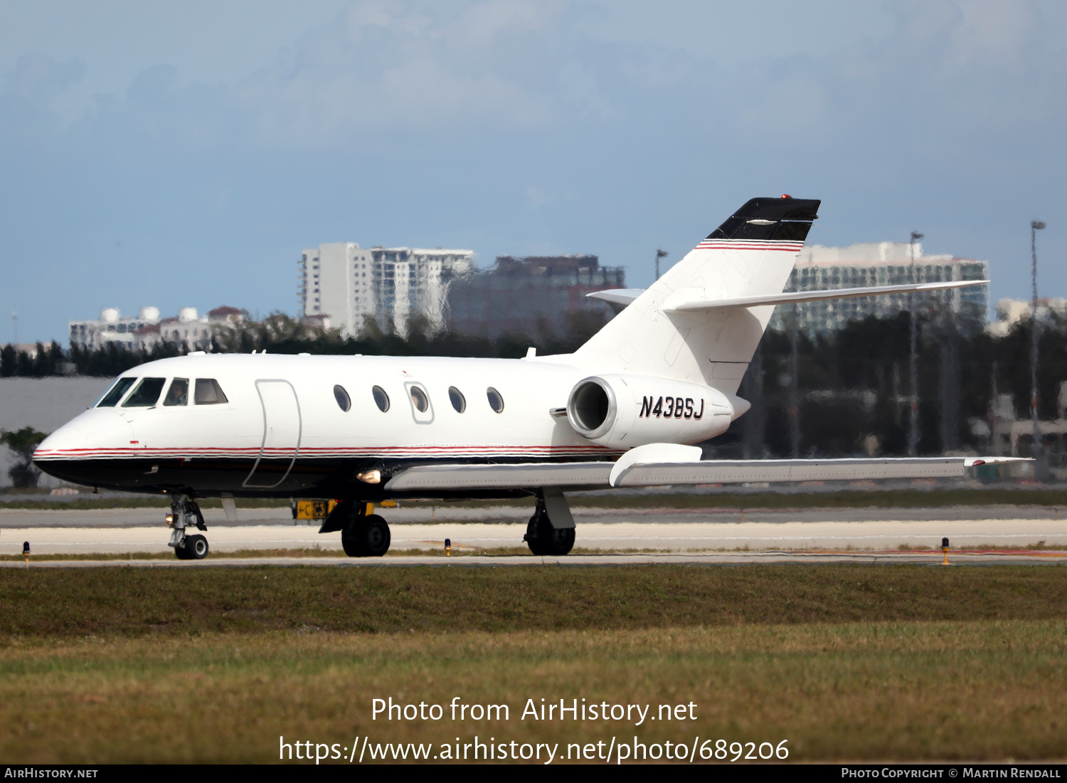 Aircraft Photo of N438SJ | Dassault Falcon 20F-5 | AirHistory.net #689206