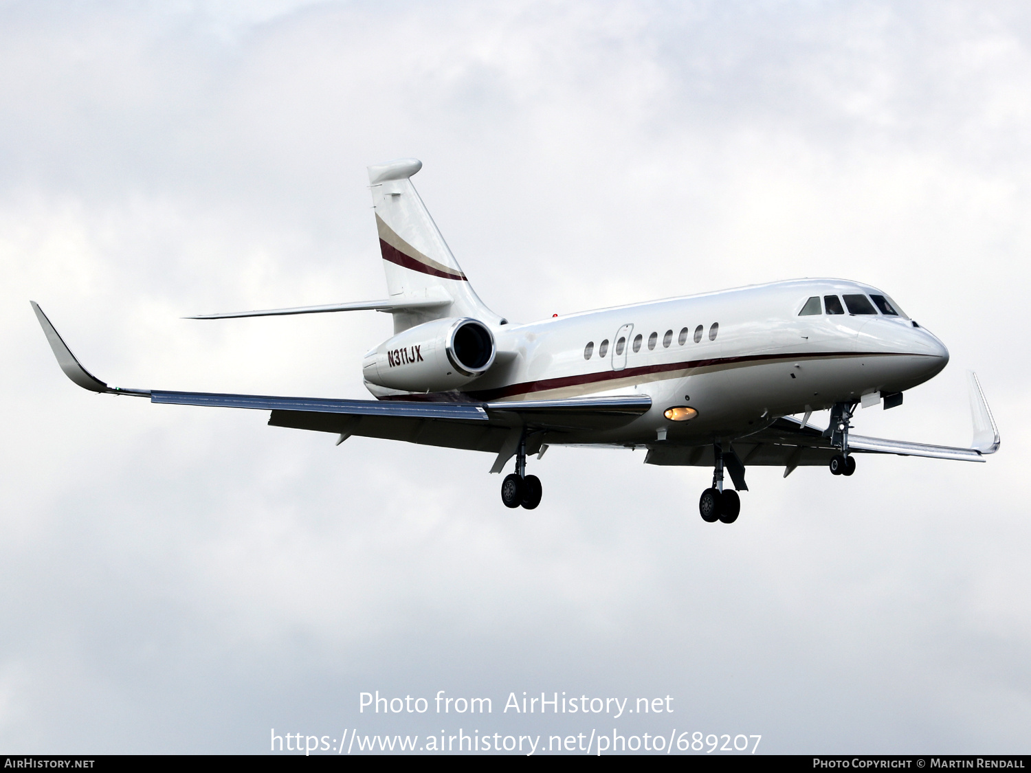 Aircraft Photo of N311JX | Dassault Falcon 2000EX EASy | AirHistory.net #689207