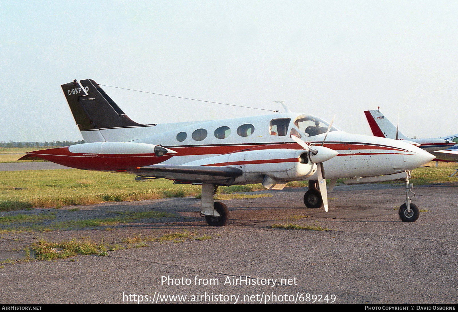 Aircraft Photo of C-GKFO | Cessna 421A | AirHistory.net #689249