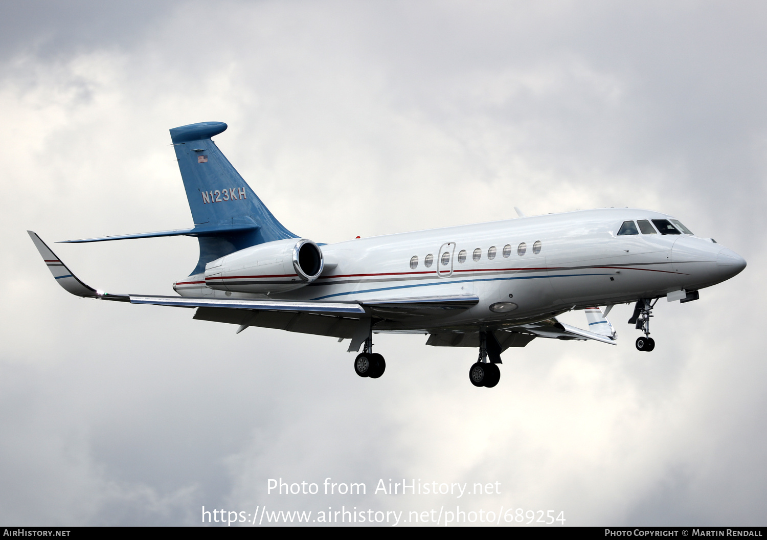 Aircraft Photo of N123KH | Dassault Falcon 2000EX | AirHistory.net #689254