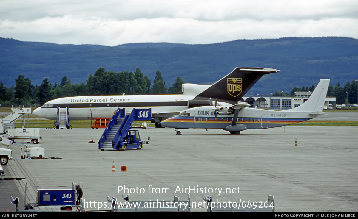 Aircraft Photo of OY-UPS | Boeing 727-31C(QF) | United Parcel Service - UPS | AirHistory.net #689264