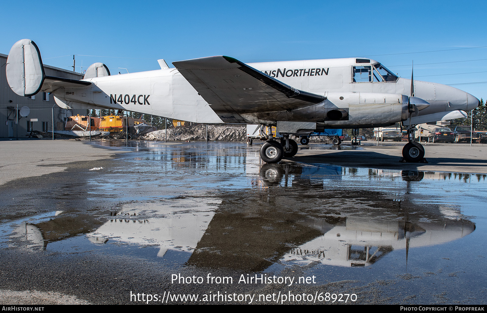 Aircraft Photo of N404CK | Beech C-45G Expeditor/Tri-Gear | TransNorthern Aviation | AirHistory.net #689270