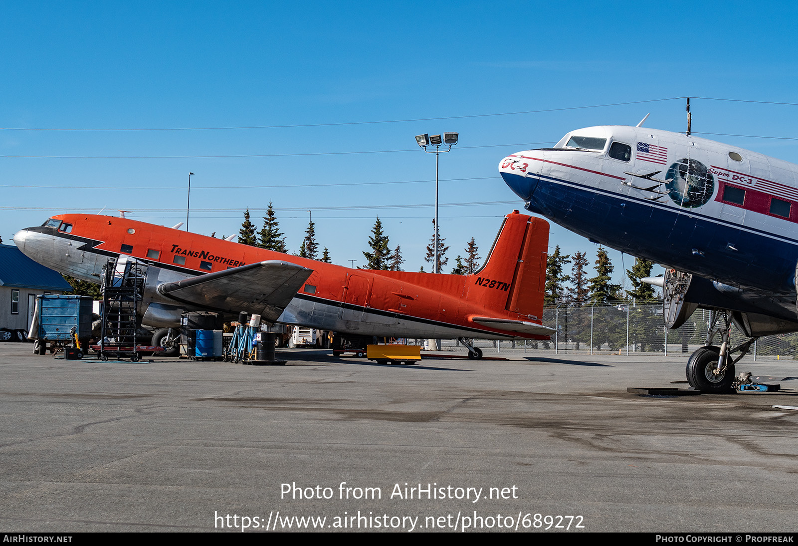 Aircraft Photo of N28TN | Douglas C-117D (DC-3S) | TransNorthern Aviation | AirHistory.net #689272