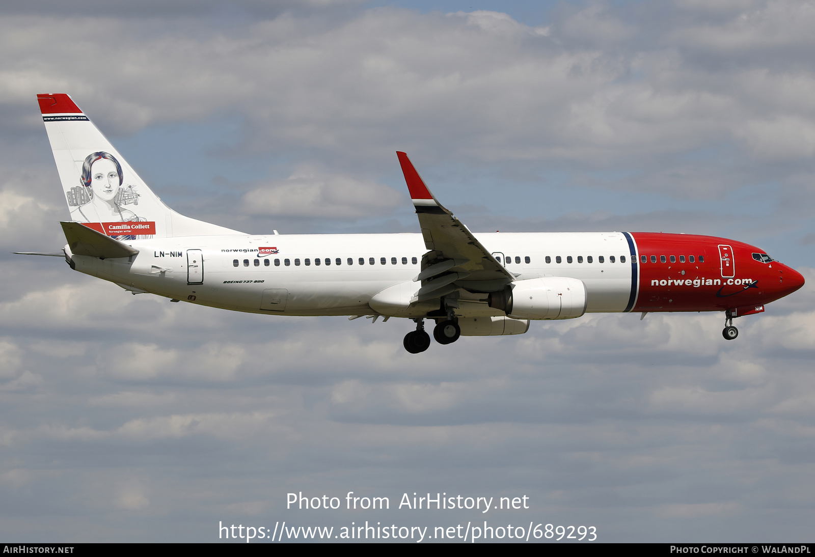 Aircraft Photo of LN-NIM | Boeing 737-8KN | Norwegian | AirHistory.net #689293