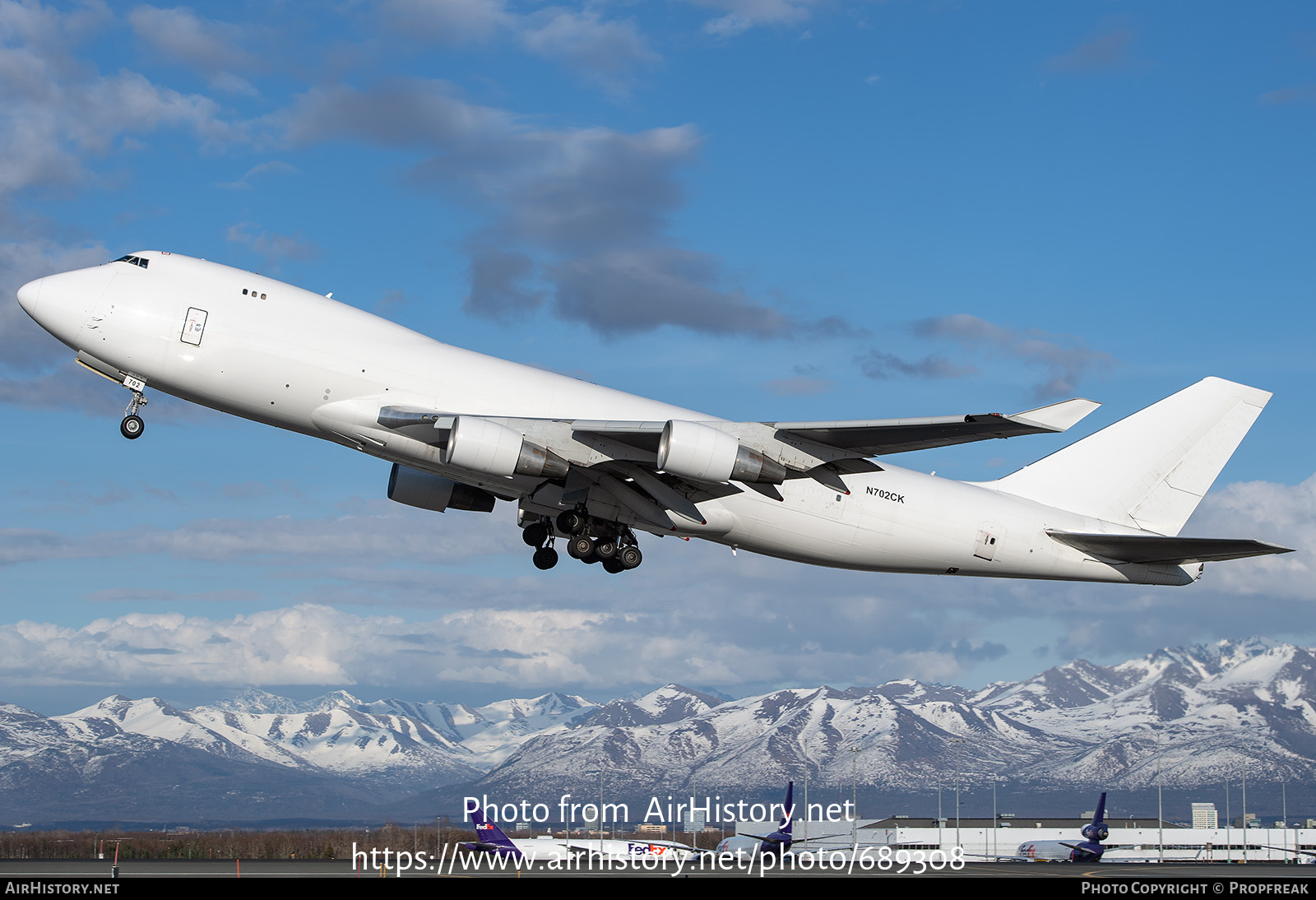 Aircraft Photo of N702CK | Boeing 747-4B5F/SCD | AirHistory.net #689308