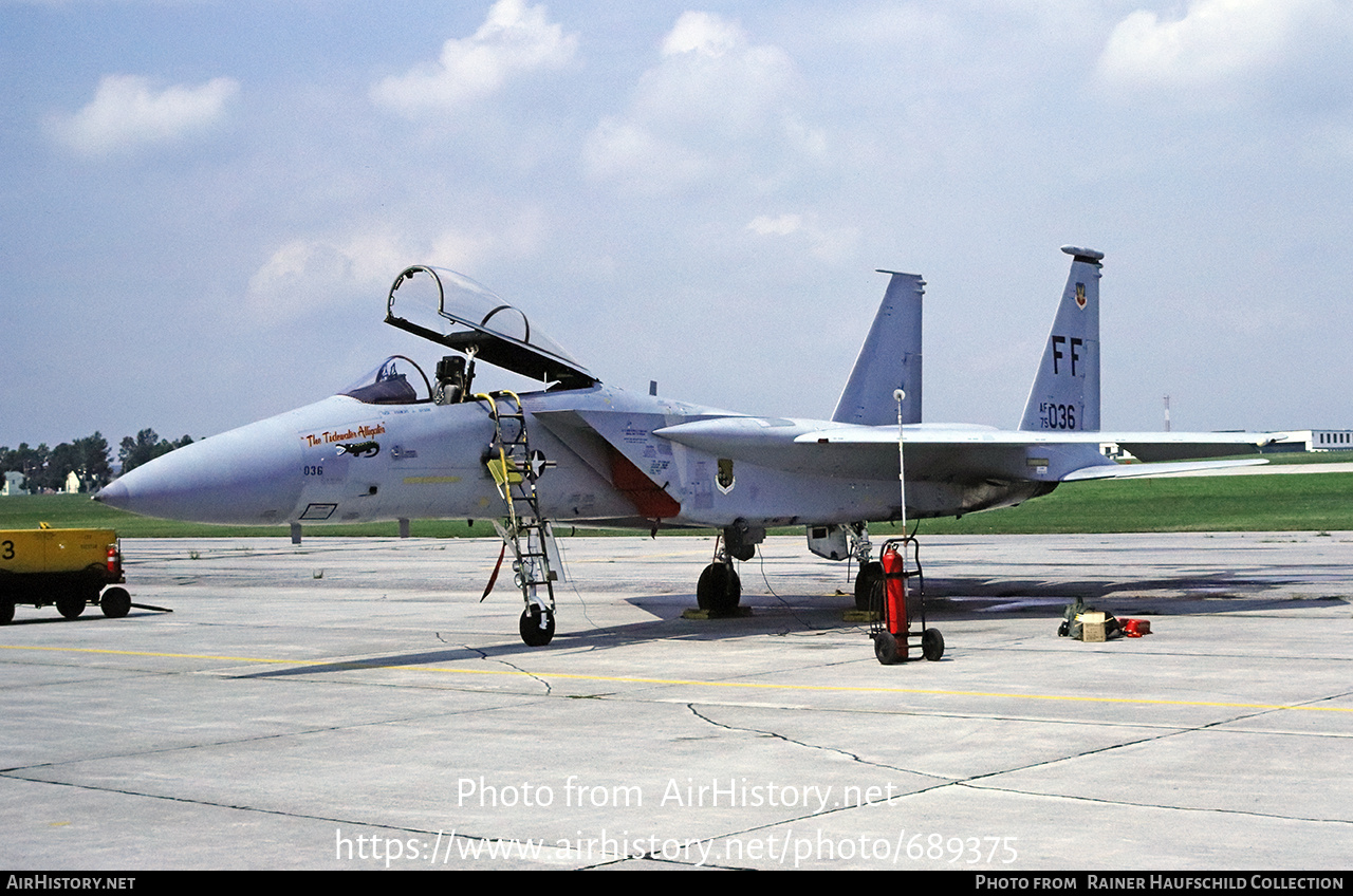 Aircraft Photo of 75-0036 / AF75-036 | McDonnell Douglas F-15A Eagle | USA - Air Force | AirHistory.net #689375