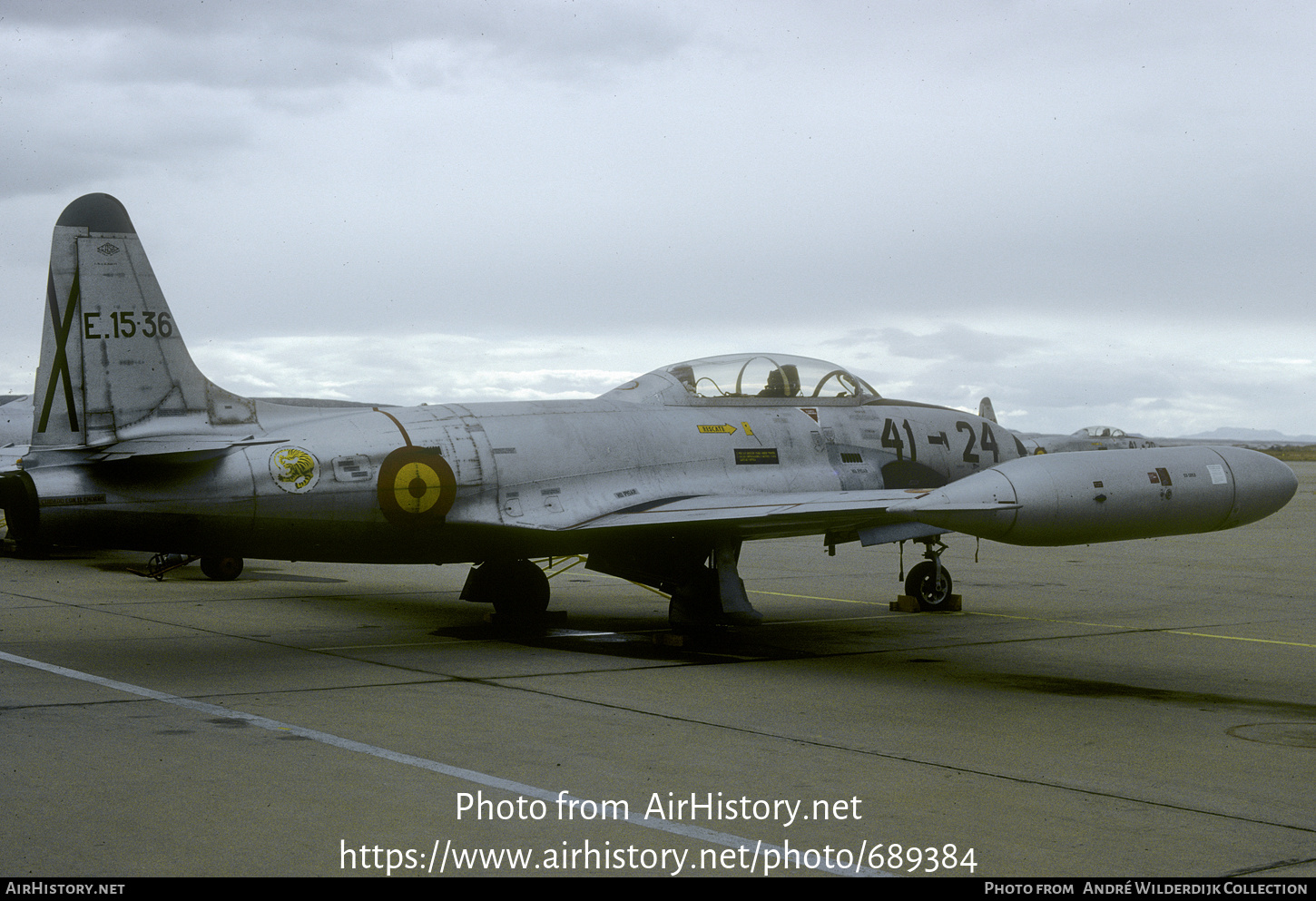 Aircraft Photo of E.15-36 | Lockheed T-33A | Spain - Air Force | AirHistory.net #689384