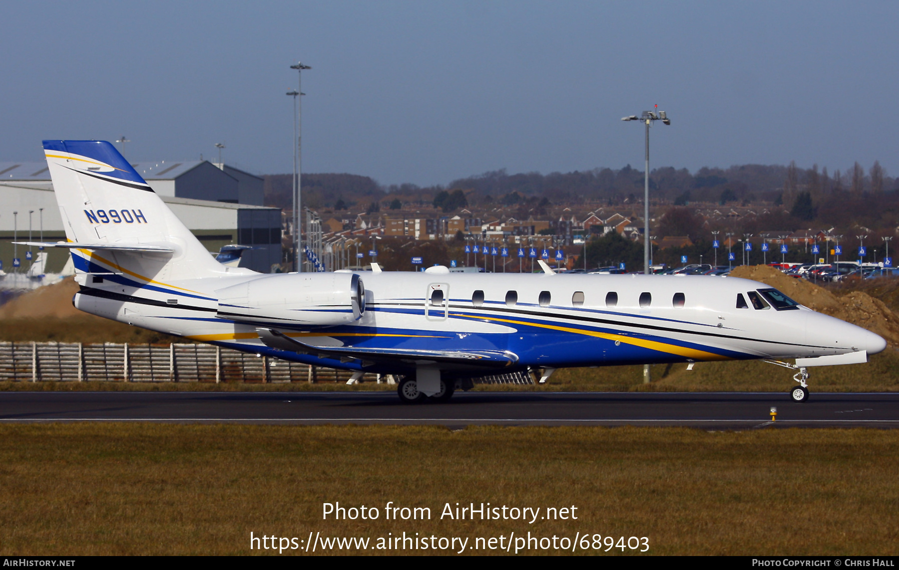 Aircraft Photo of N990H | Cessna 680 Citation Sovereign+ | AirHistory.net #689403