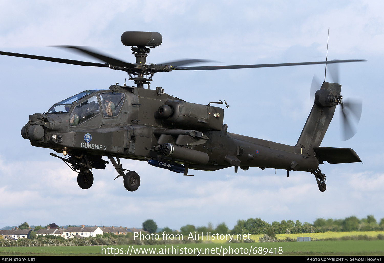 Aircraft Photo of ZJ205 | Westland WAH-64D Longbow Apache AH1 | UK ...