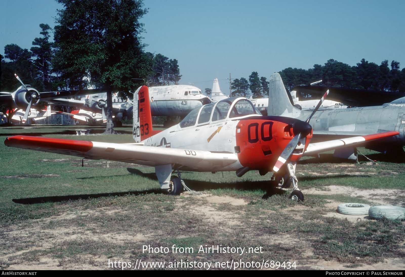 Aircraft Photo of 144033 / 4033 | Beech T-34B Mentor | USA - Navy | AirHistory.net #689434