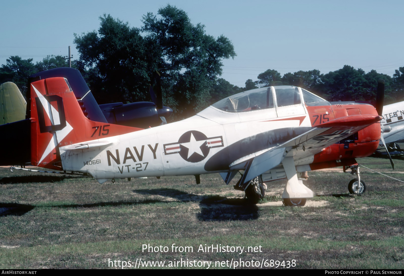 Aircraft Photo of 140661 | North American T-28C Trojan | USA - Navy | AirHistory.net #689438