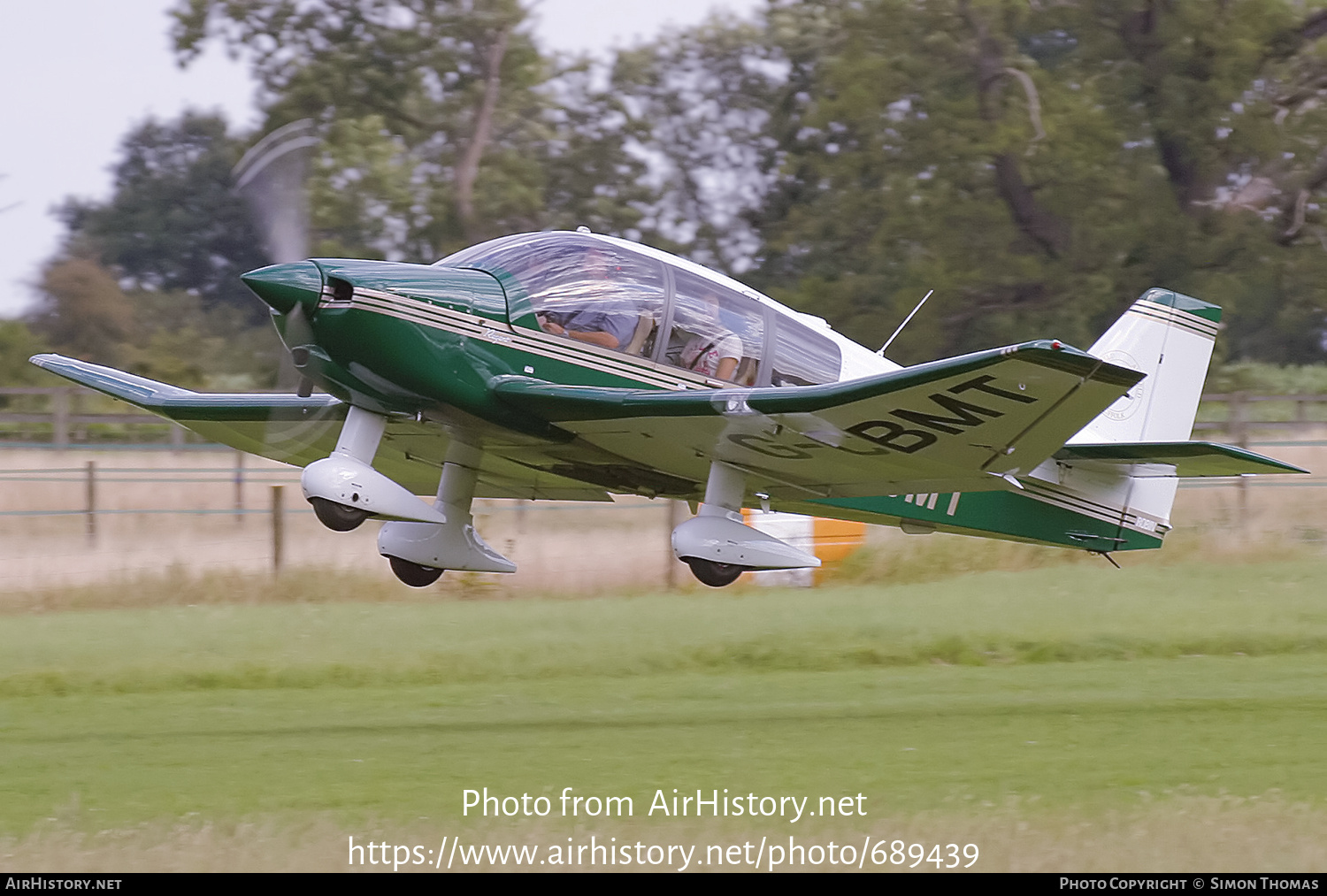 Aircraft Photo of G-CBMT | Robin DR-400-180 | AirHistory.net #689439