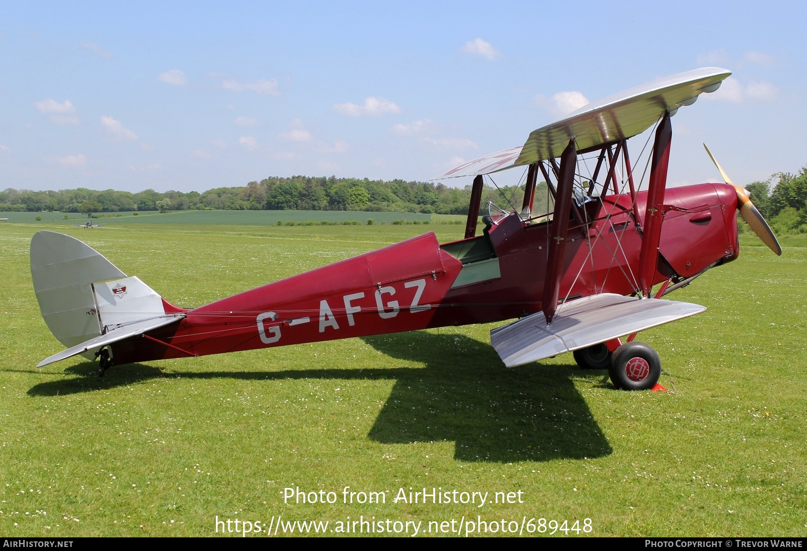 Aircraft Photo of G-AFGZ | De Havilland D.H. 82A Tiger Moth II | AirHistory.net #689448