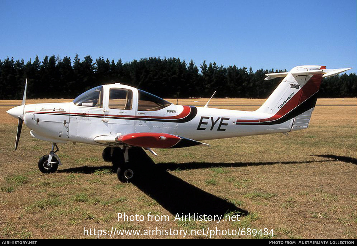 Aircraft Photo of ZK-EYE / EYE | Piper PA-38-112 Tomahawk | Canterbury Aero Club | AirHistory.net #689484