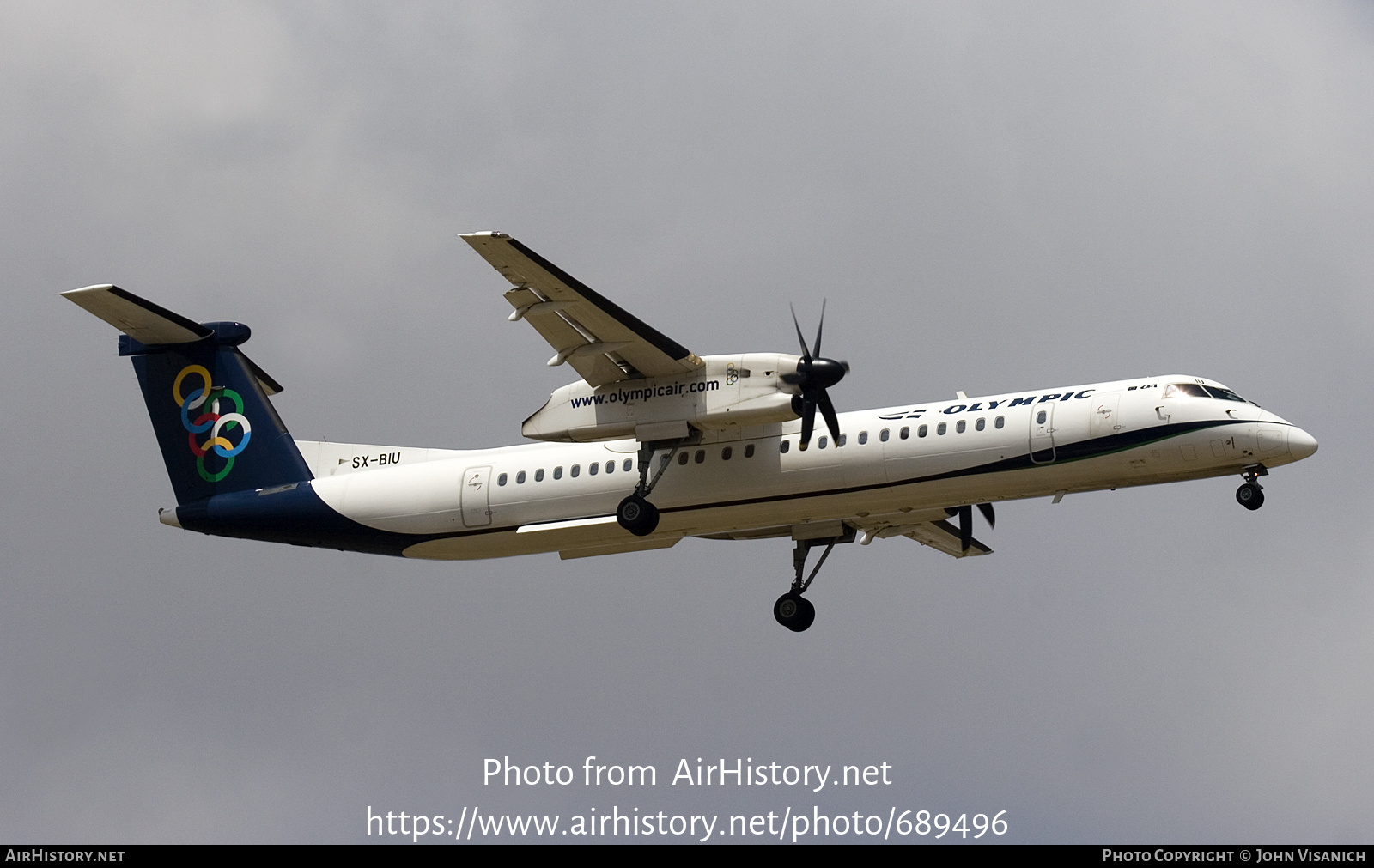 Aircraft Photo of SX-BIU | Bombardier DHC-8-402 Dash 8 | Olympic | AirHistory.net #689496