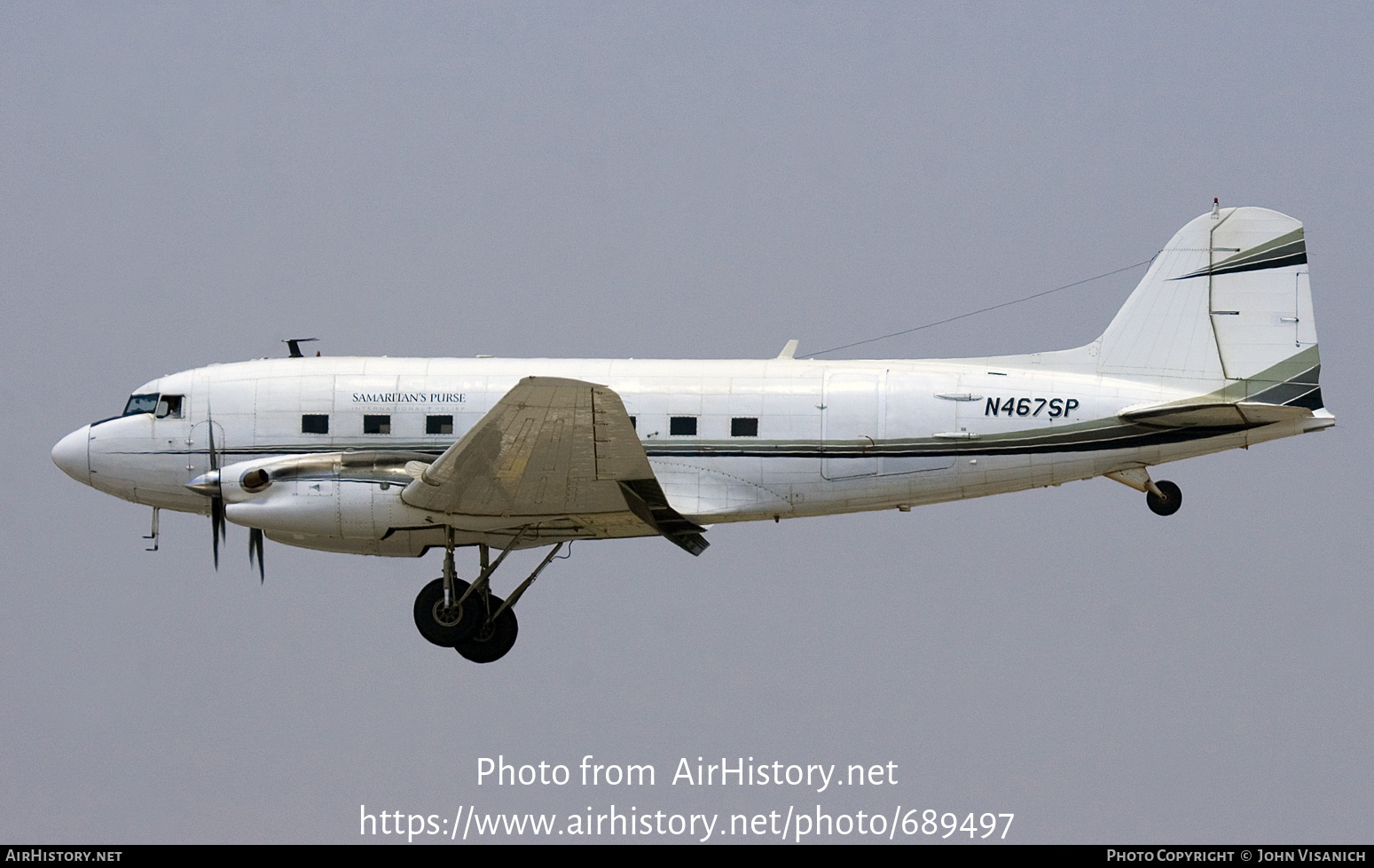 Aircraft Photo of N467SP | Dodson DC-3C-TP | Samaritan's Purse International Relief | AirHistory.net #689497