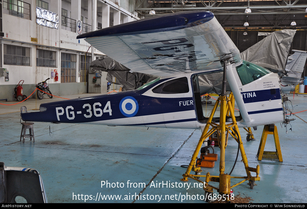 Aircraft Photo of PG-364 | DINFIA A-182K | Argentina - Air Force | AirHistory.net #689518