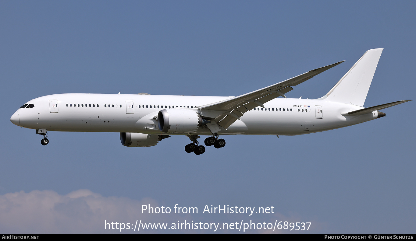 Aircraft Photo of OE-LPL | Boeing 787-9 Dreamliner | Austrian Airlines | AirHistory.net #689537