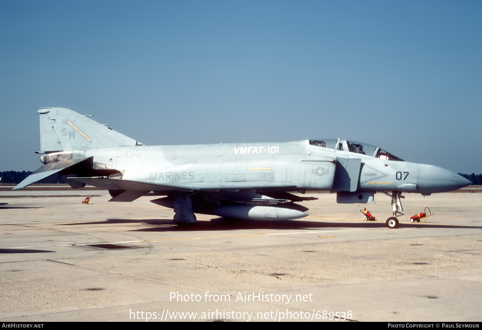 Aircraft Photo of 153890 / 3890 | McDonnell Douglas F-4J Phantom II | USA - Marines | AirHistory.net #689538