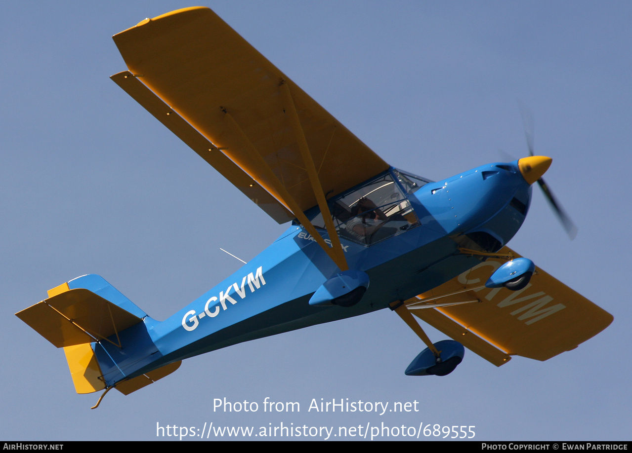 Aircraft Photo of G-CKVM | Aeropro Eurofox 3K | AirHistory.net #689555