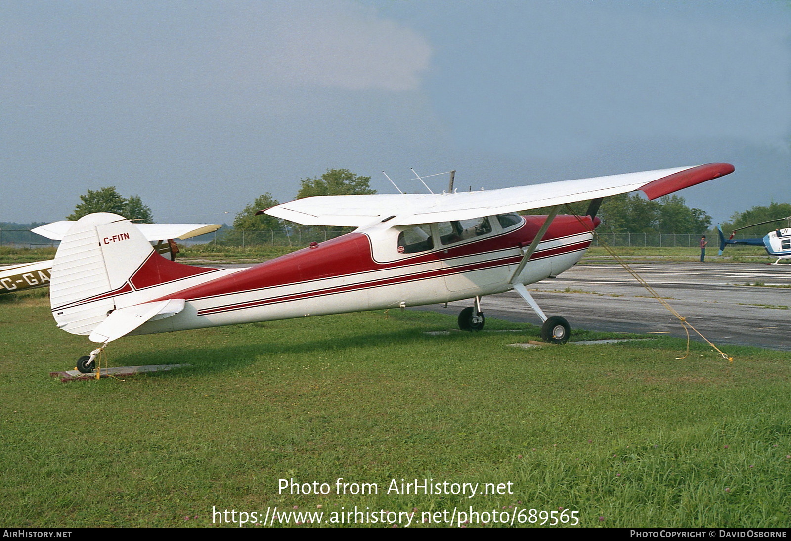 Aircraft Photo of C-FITN | Cessna 170B | AirHistory.net #689565