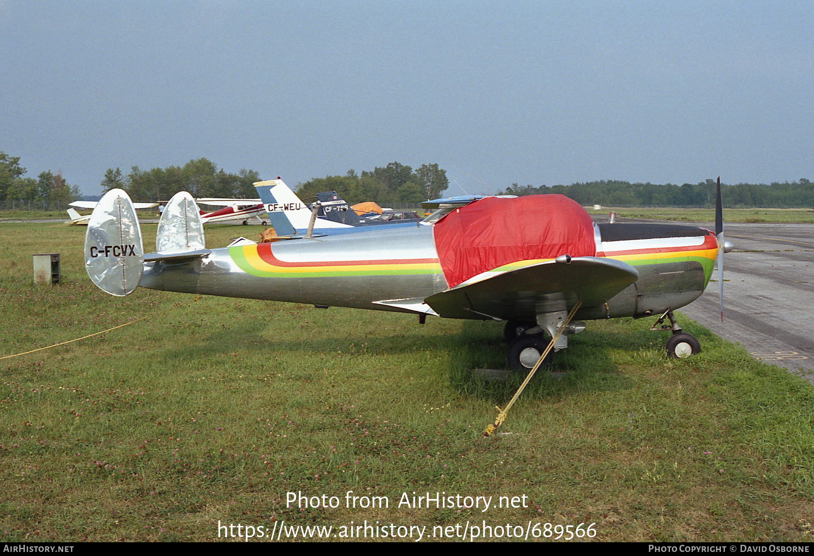 Aircraft Photo of C-FCVX | Erco 415E Ercoupe | AirHistory.net #689566