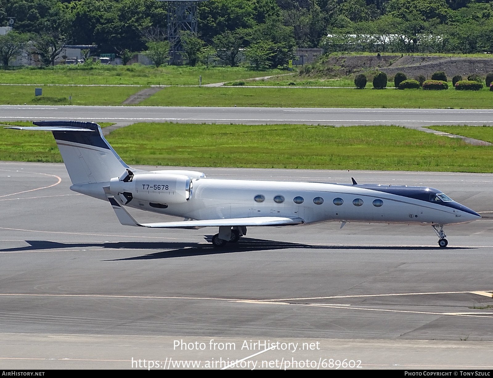 Aircraft Photo of T7-5678 | Gulfstream Aerospace G-V-SP Gulfstream G550 | AirHistory.net #689602