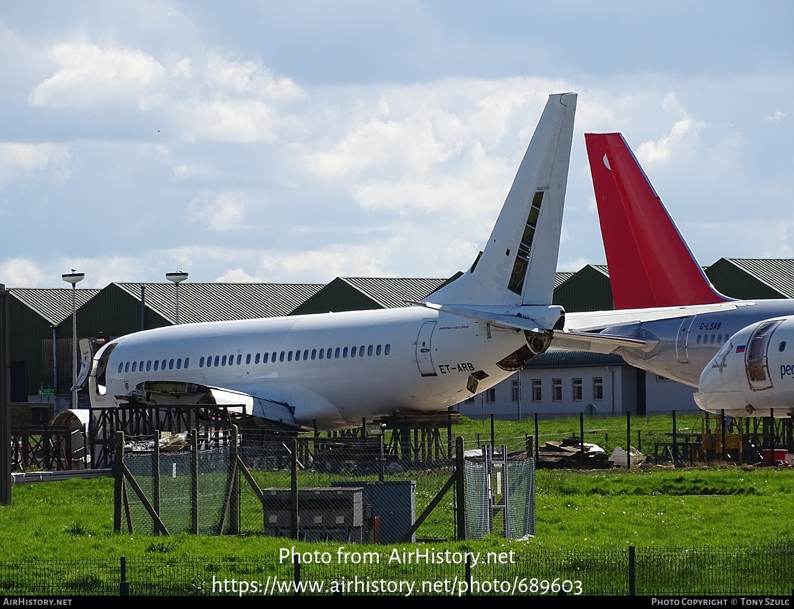 Aircraft Photo of ET-ARB | Boeing 737-7Q8 | AirHistory.net #689603