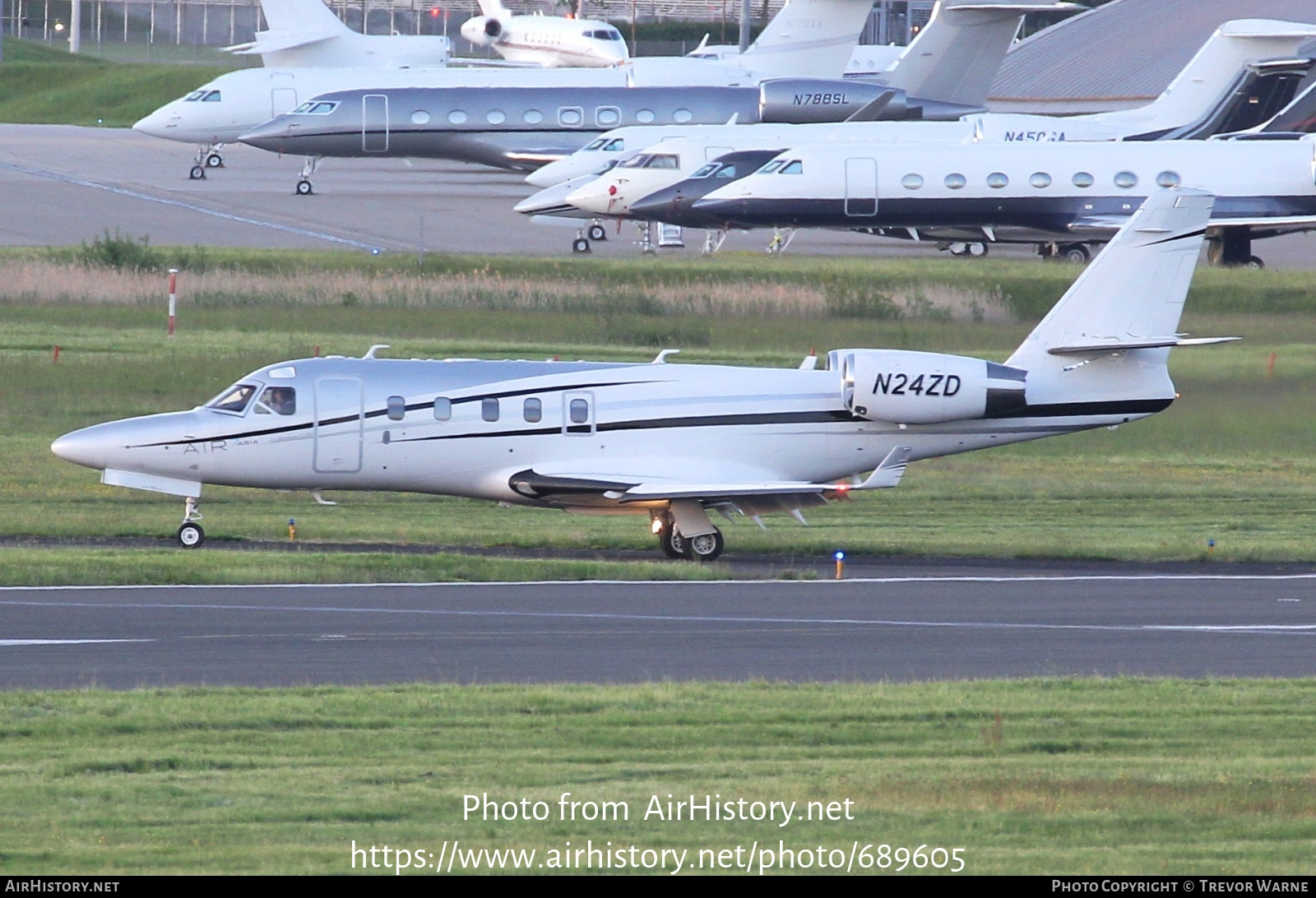 Aircraft Photo of N24ZD | Israel Aircraft Industries C-38A Astra SPX (IAI-1125A) | Air 7 Asia | AirHistory.net #689605