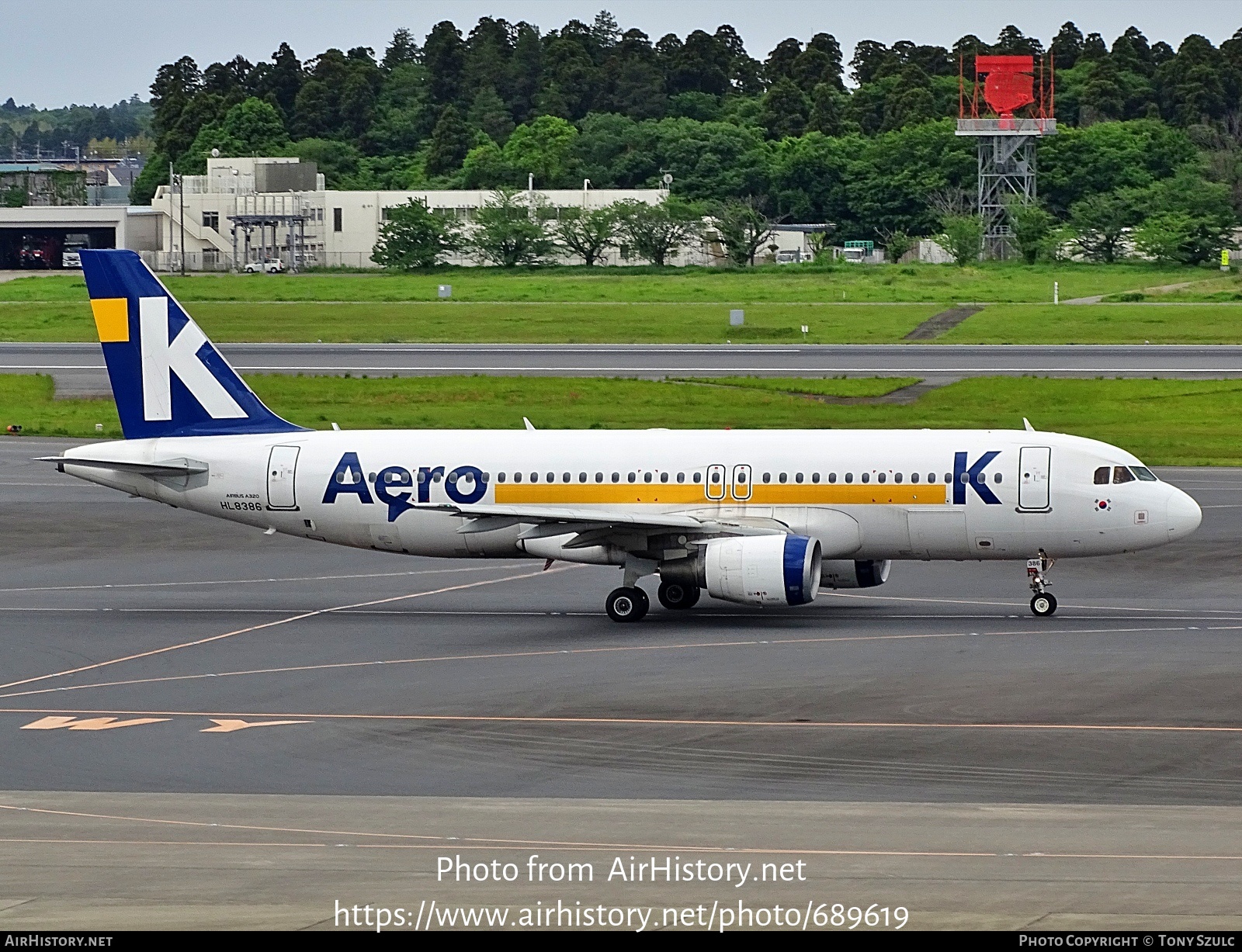 Aircraft Photo of HL8386 | Airbus A320-214 | Aero K Airlines ...