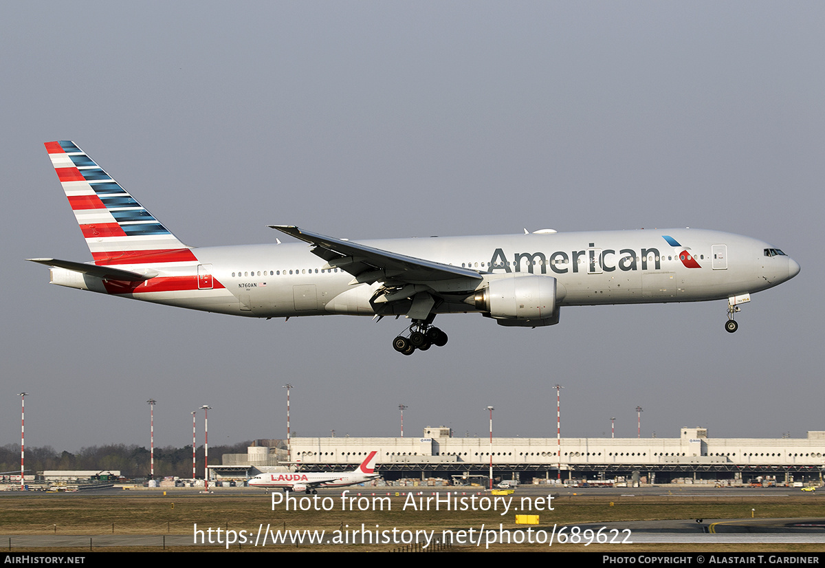 Aircraft Photo of N760AN | Boeing 777-223/ER | American Airlines ...