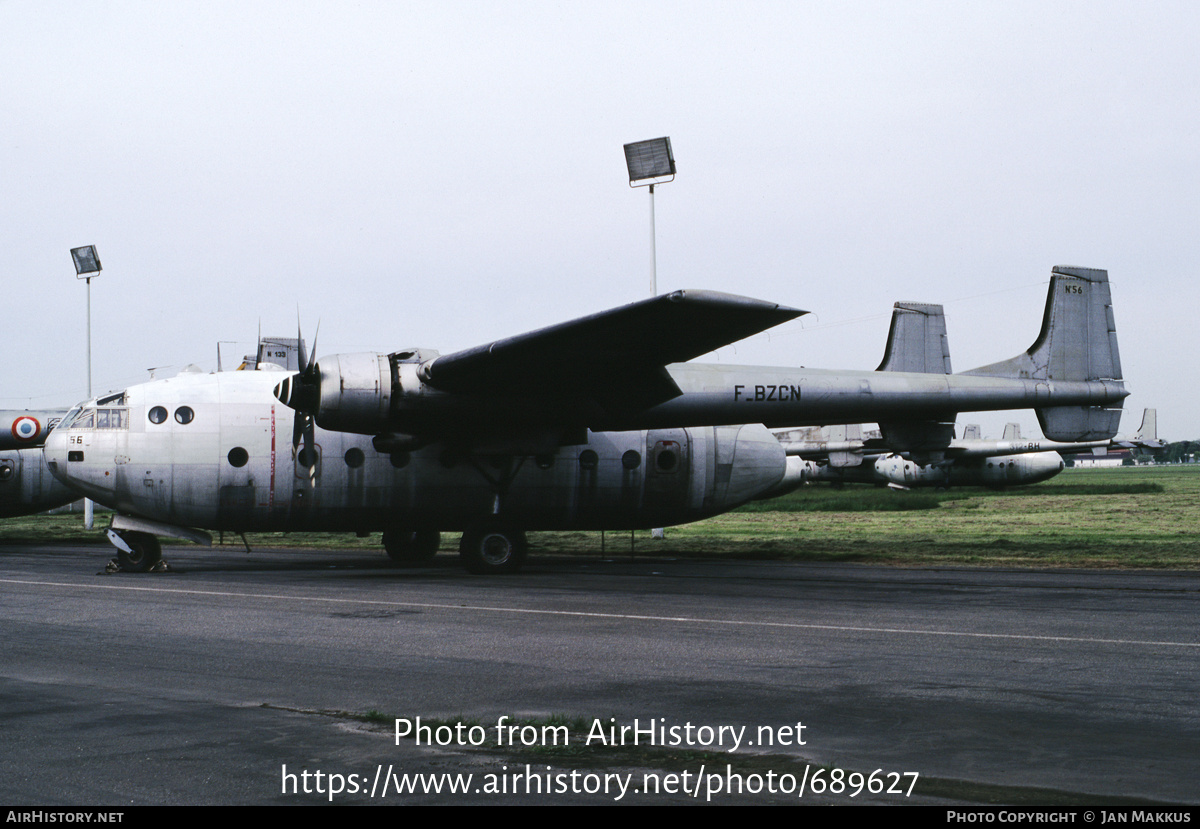 Aircraft Photo of F-BZCN | Nord 2501F-2 Noratlas | AirHistory.net #689627