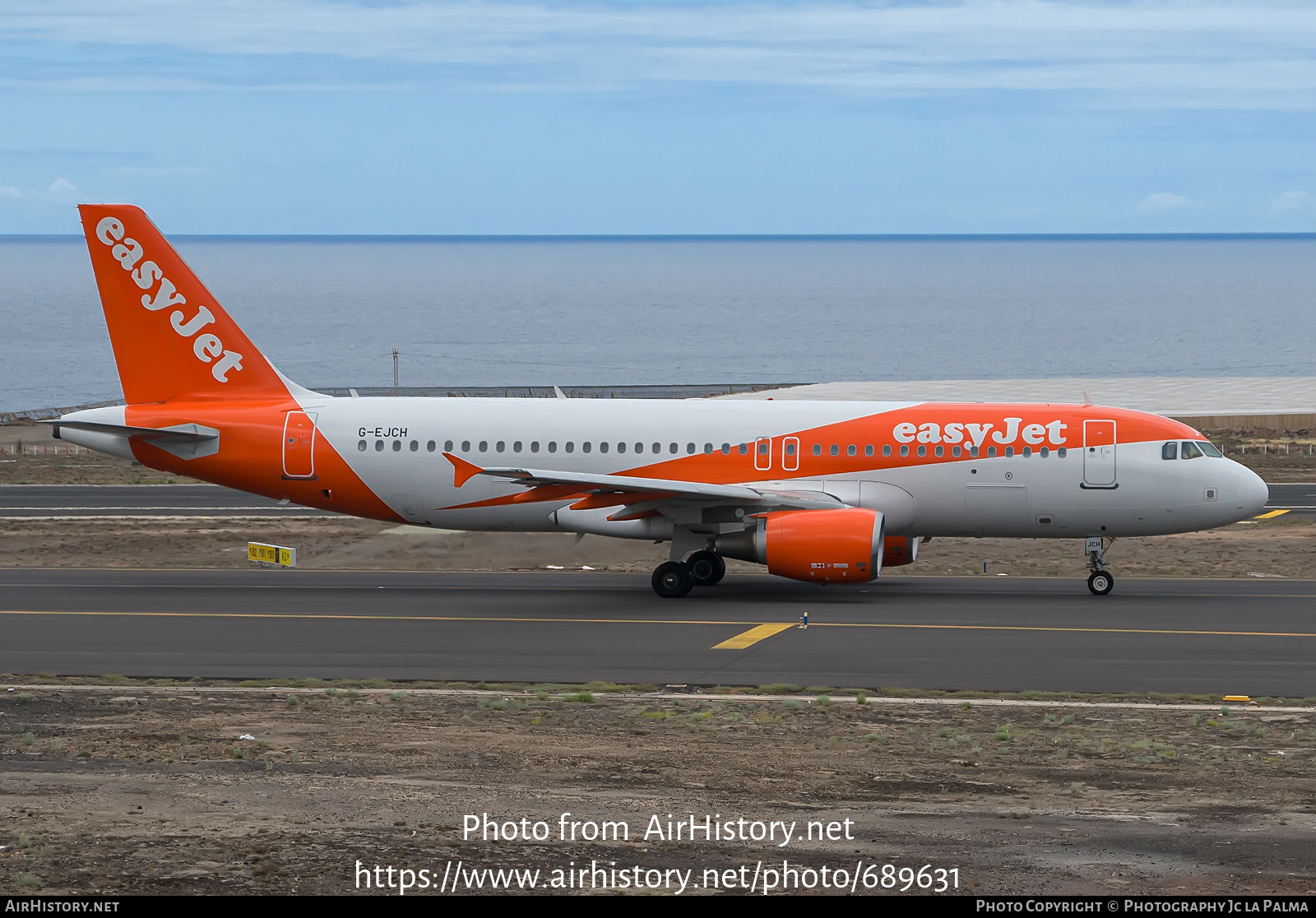 Aircraft Photo of G-EJCH | Airbus A320-214 | EasyJet | AirHistory.net #689631