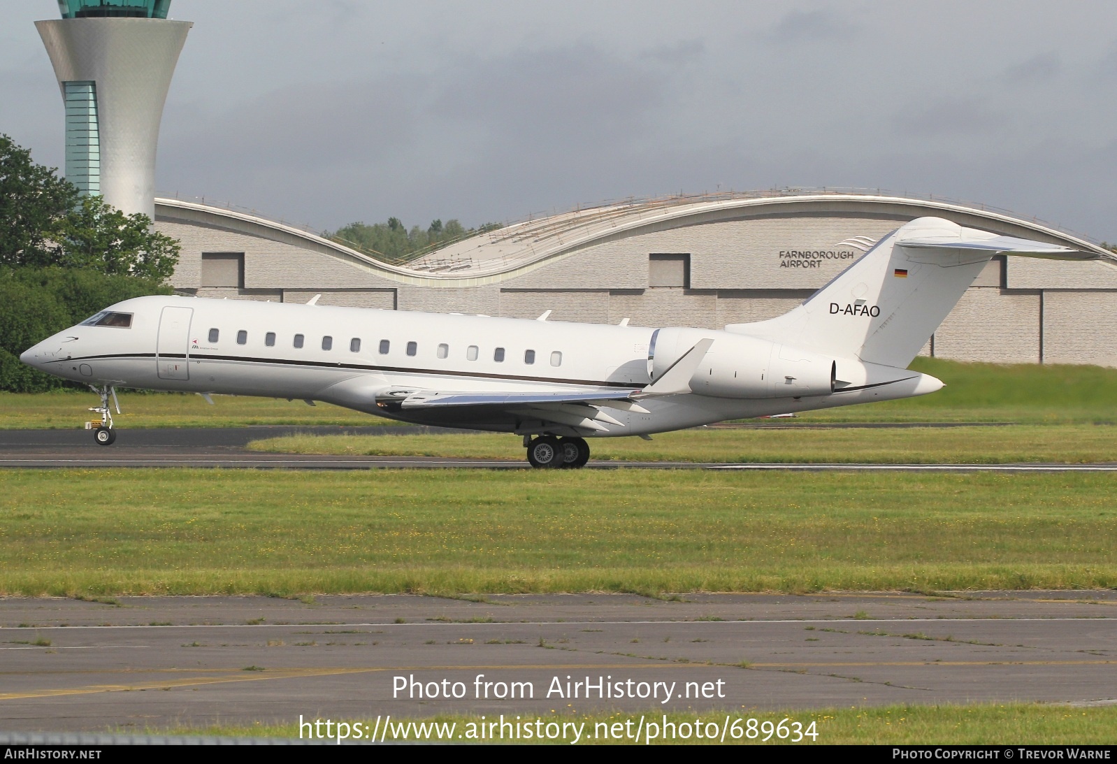 Aircraft Photo of D-AFAO | Bombardier Global Express (BD-700-1A10) | AirHistory.net #689634