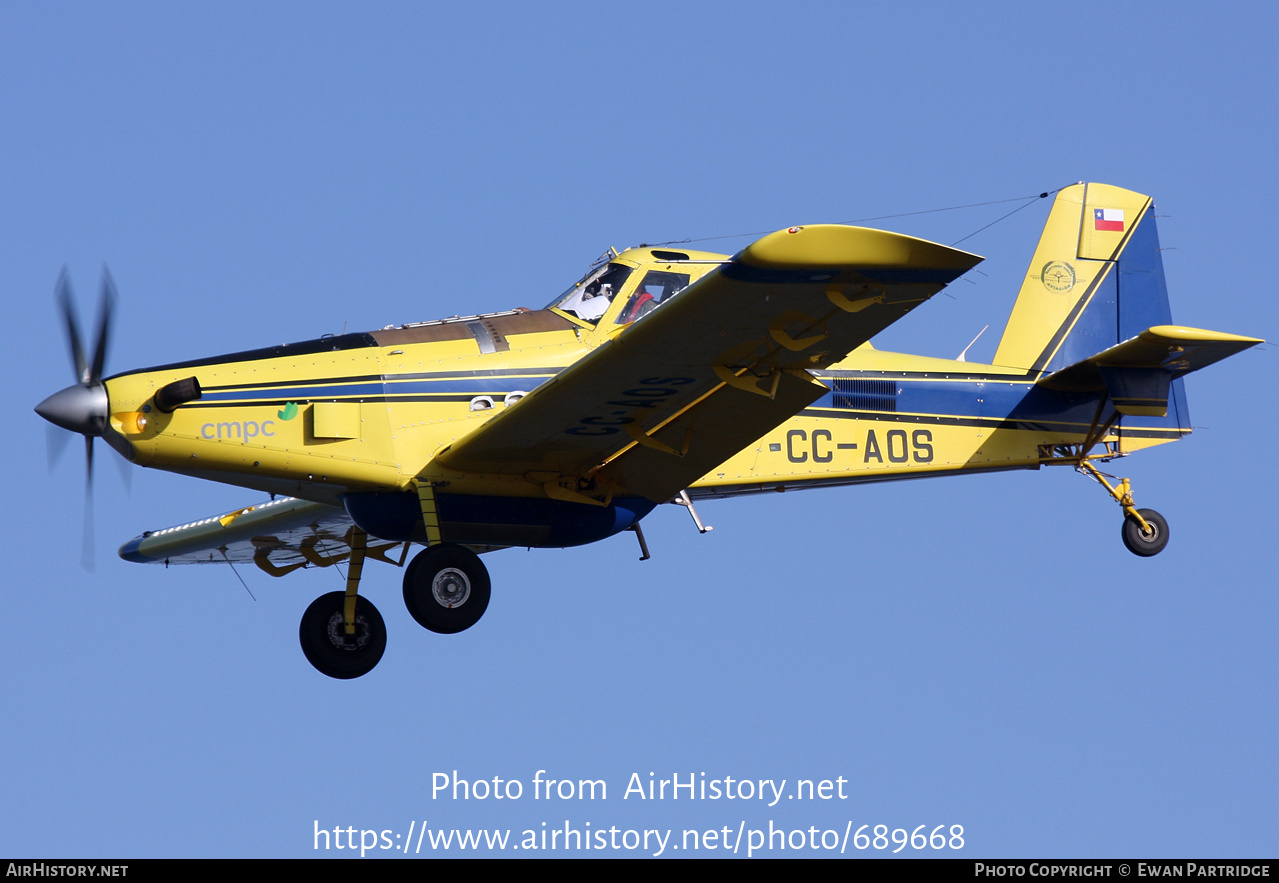 Aircraft Photo of CC-AOS | Air Tractor AT-802 | Turkey - Orman Genel Müdürlüğü | AirHistory.net #689668