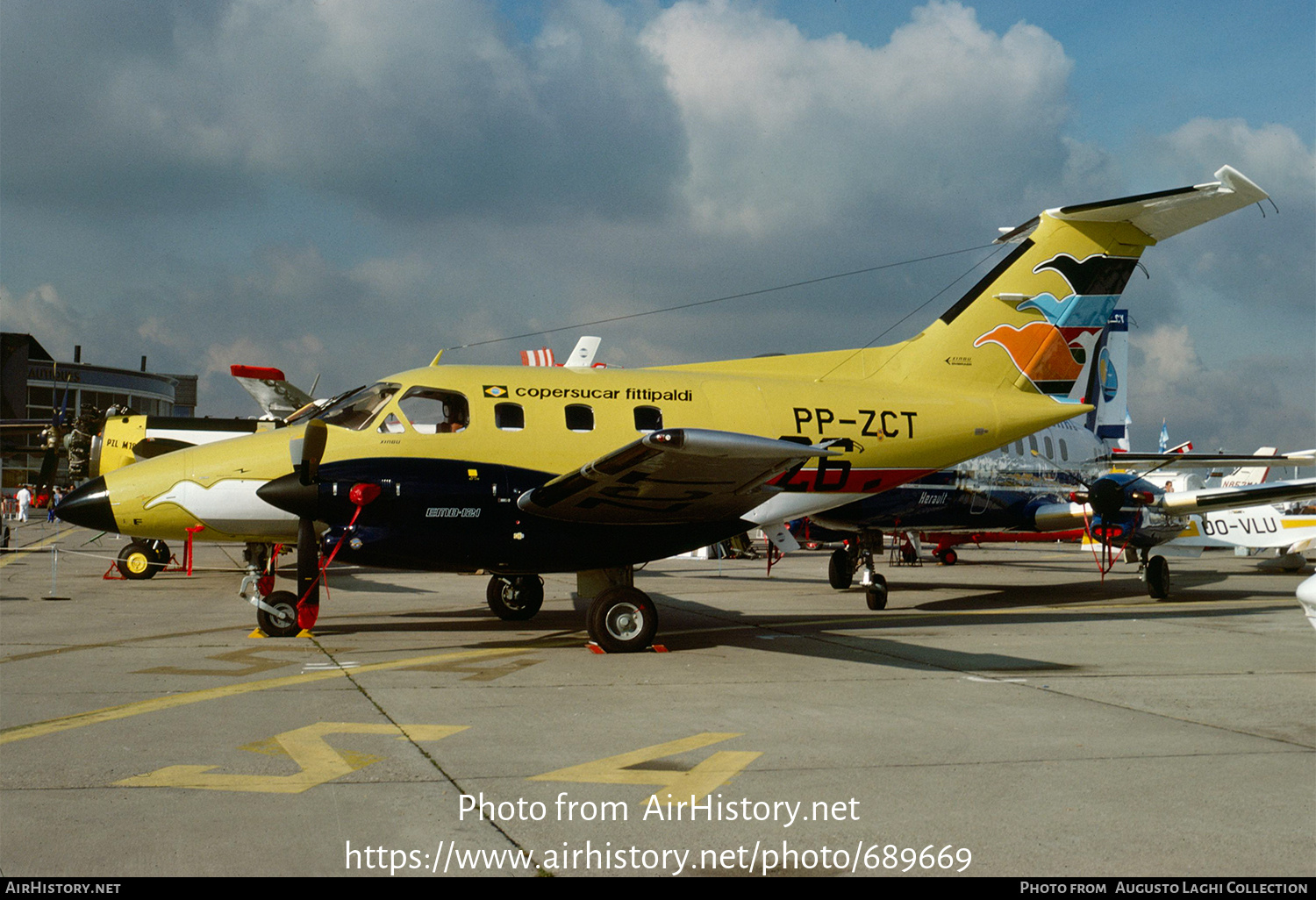 Aircraft Photo of PP-ZCT | Embraer EMB-121A Xingu | Copersucar Fittipaldi | AirHistory.net #689669