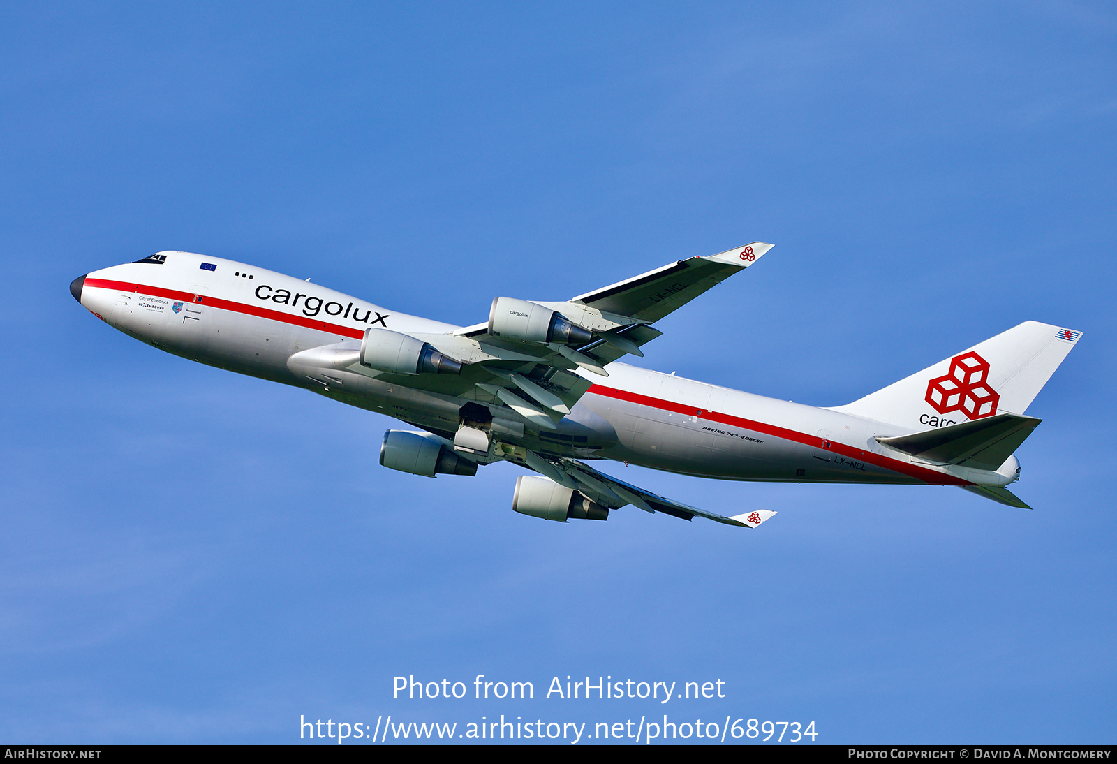 Aircraft Photo of LX-NCL | Boeing 747-4EVF/ER | Cargolux | AirHistory.net #689734