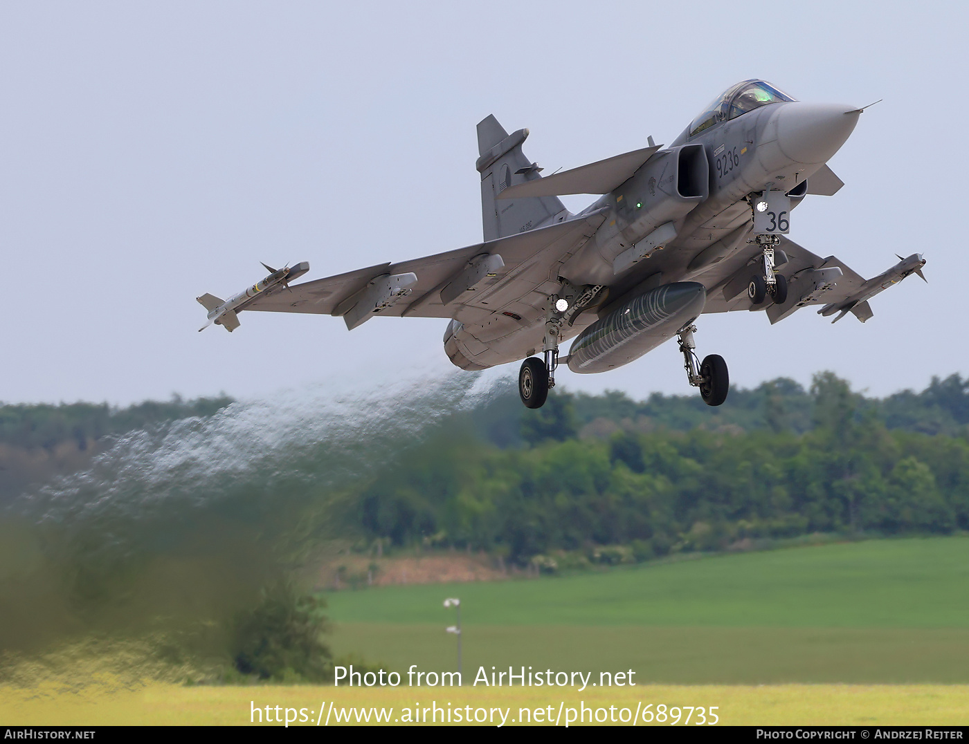 Aircraft Photo of 9236 | Saab JAS 39C Gripen | Czechia - Air Force | AirHistory.net #689735