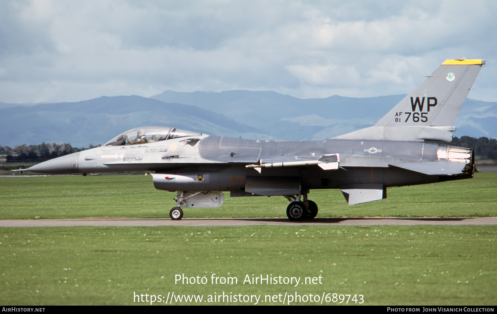 Aircraft Photo of 81-0765 / AF81-765 | General Dynamics F-16A Fighting Falcon | USA - Air Force | AirHistory.net #689743