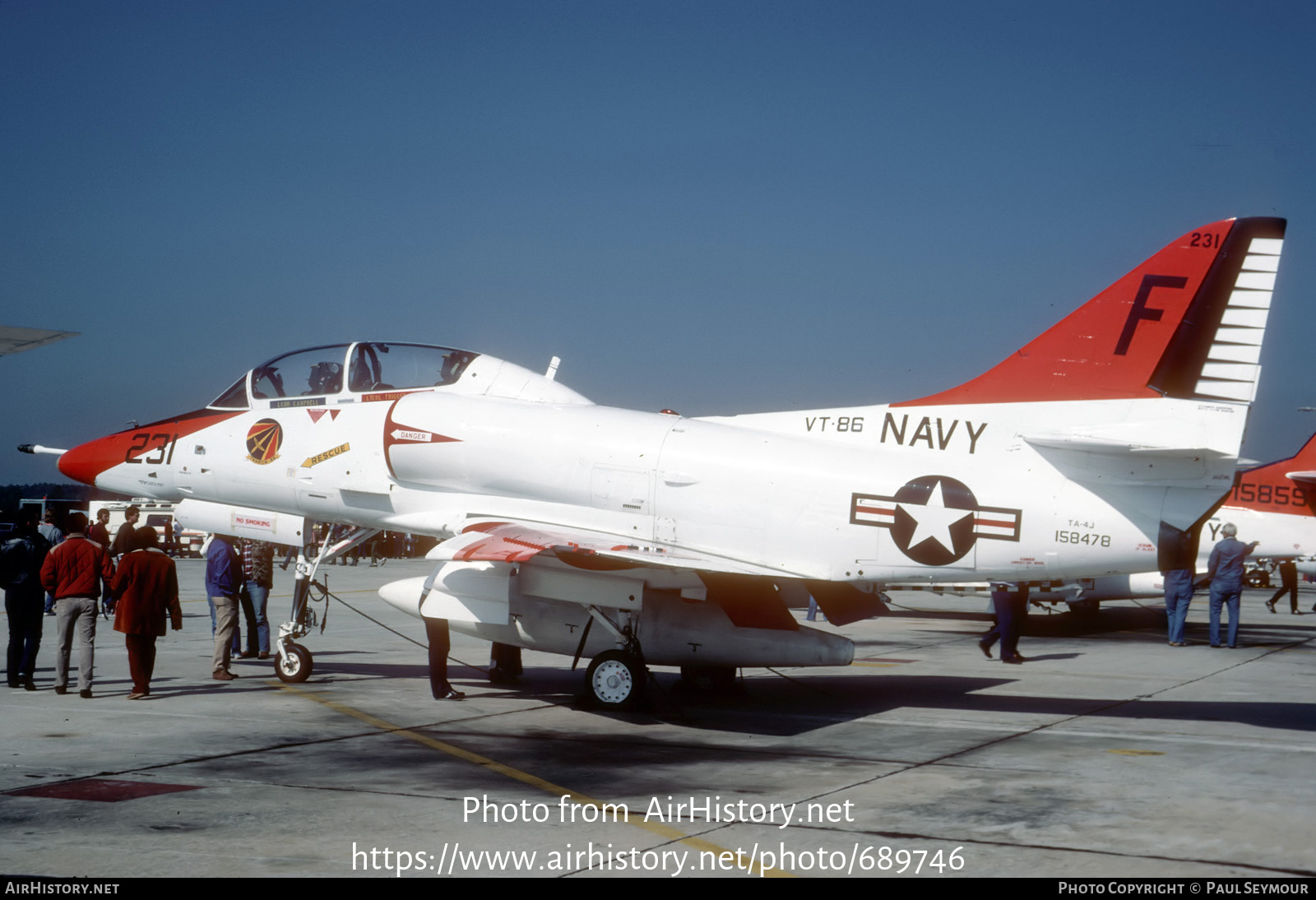 Aircraft Photo of 158478 | McDonnell Douglas TA-4J Skyhawk | USA - Navy | AirHistory.net #689746