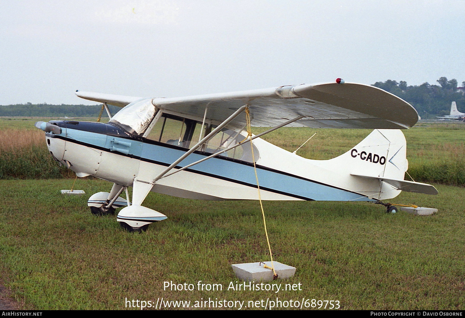 Aircraft Photo of C-GADO | Aeronca 7EC Champion | AirHistory.net #689753