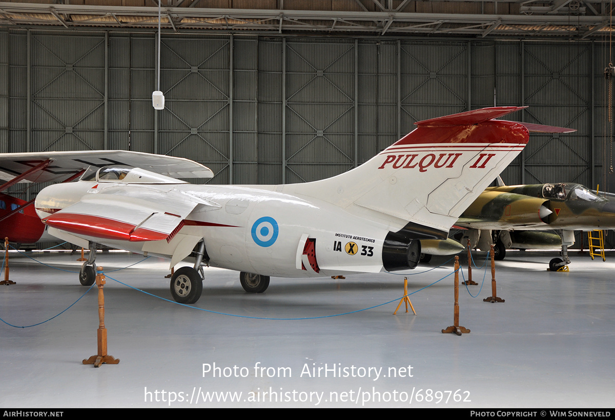 Aircraft Photo of IA-X-33 | FMA IAe-33 Pulqui II | Argentina - Air Force | AirHistory.net #689762