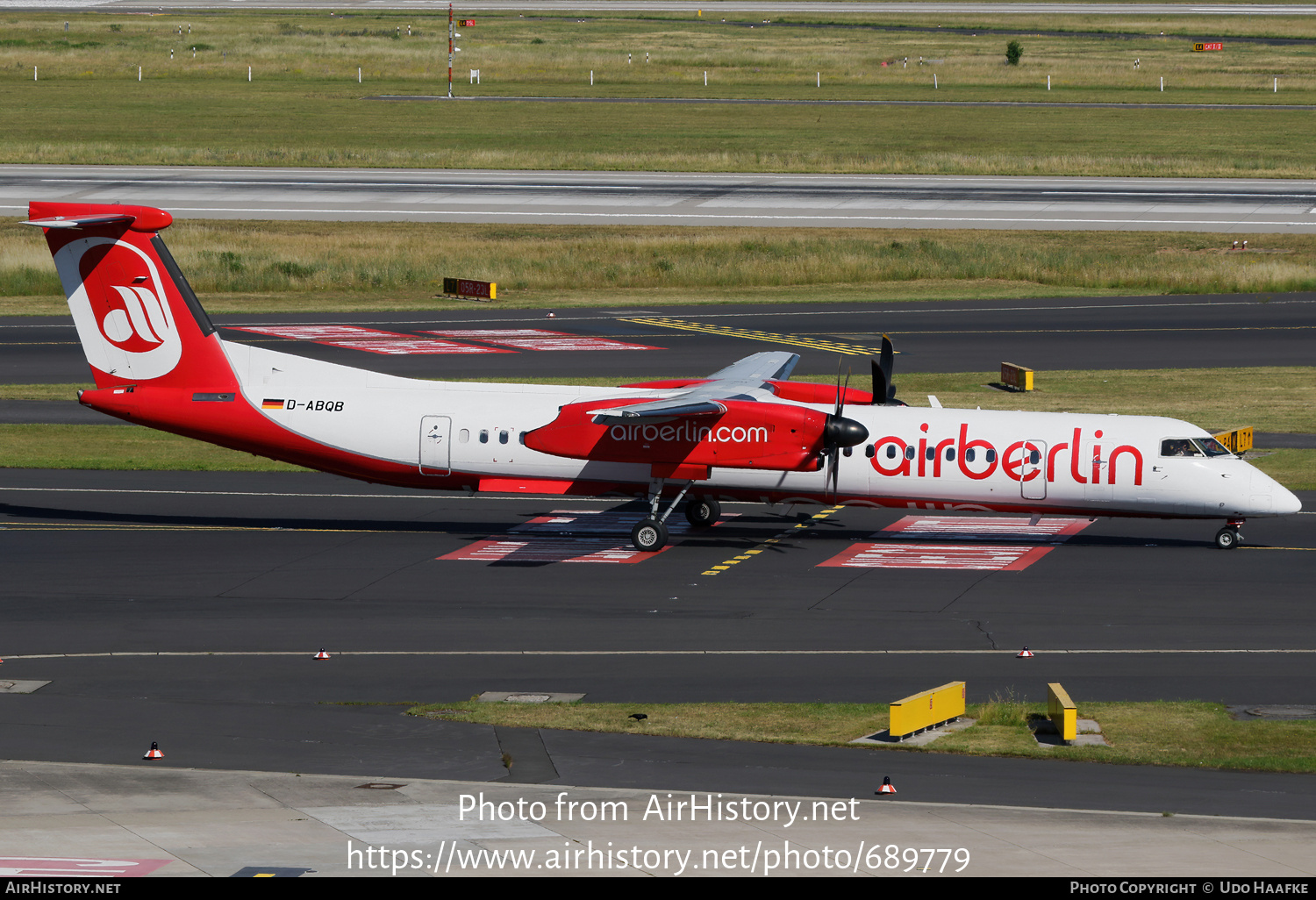 Aircraft Photo of D-ABQB | Bombardier DHC-8-402 Dash 8 | Air Berlin | AirHistory.net #689779