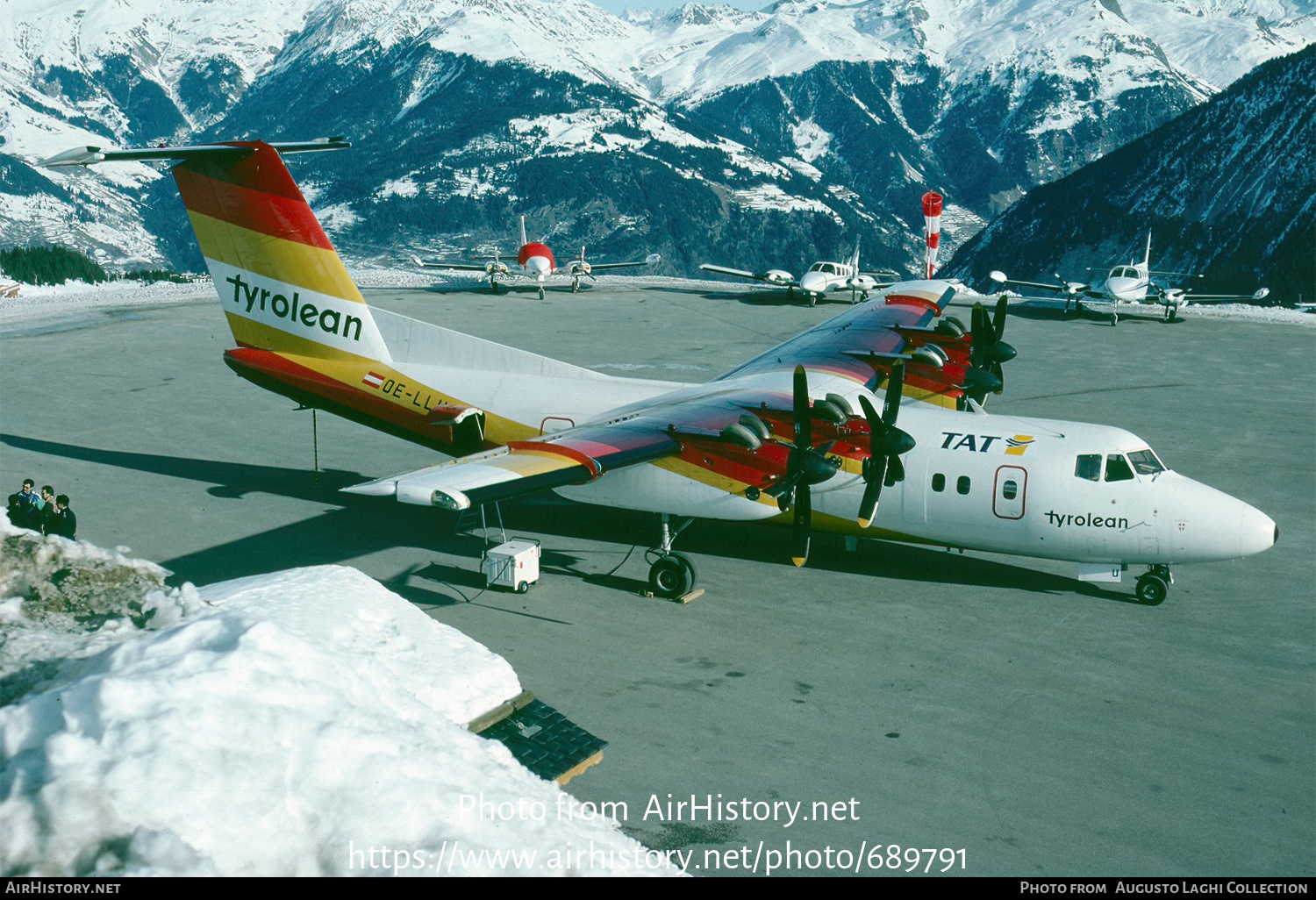 Aircraft Photo of OE-LLU | De Havilland Canada DHC-7-102 Dash 7 | Tyrolean Airways | AirHistory.net #689791
