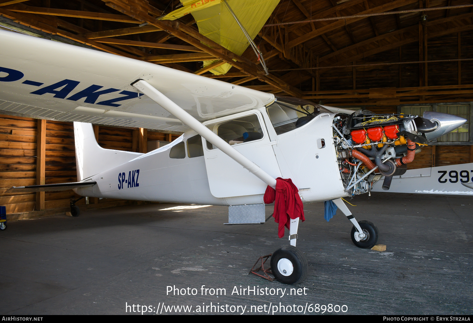 Aircraft Photo of SP-AKZ | Cessna 185A Skywagon | AirHistory.net #689800