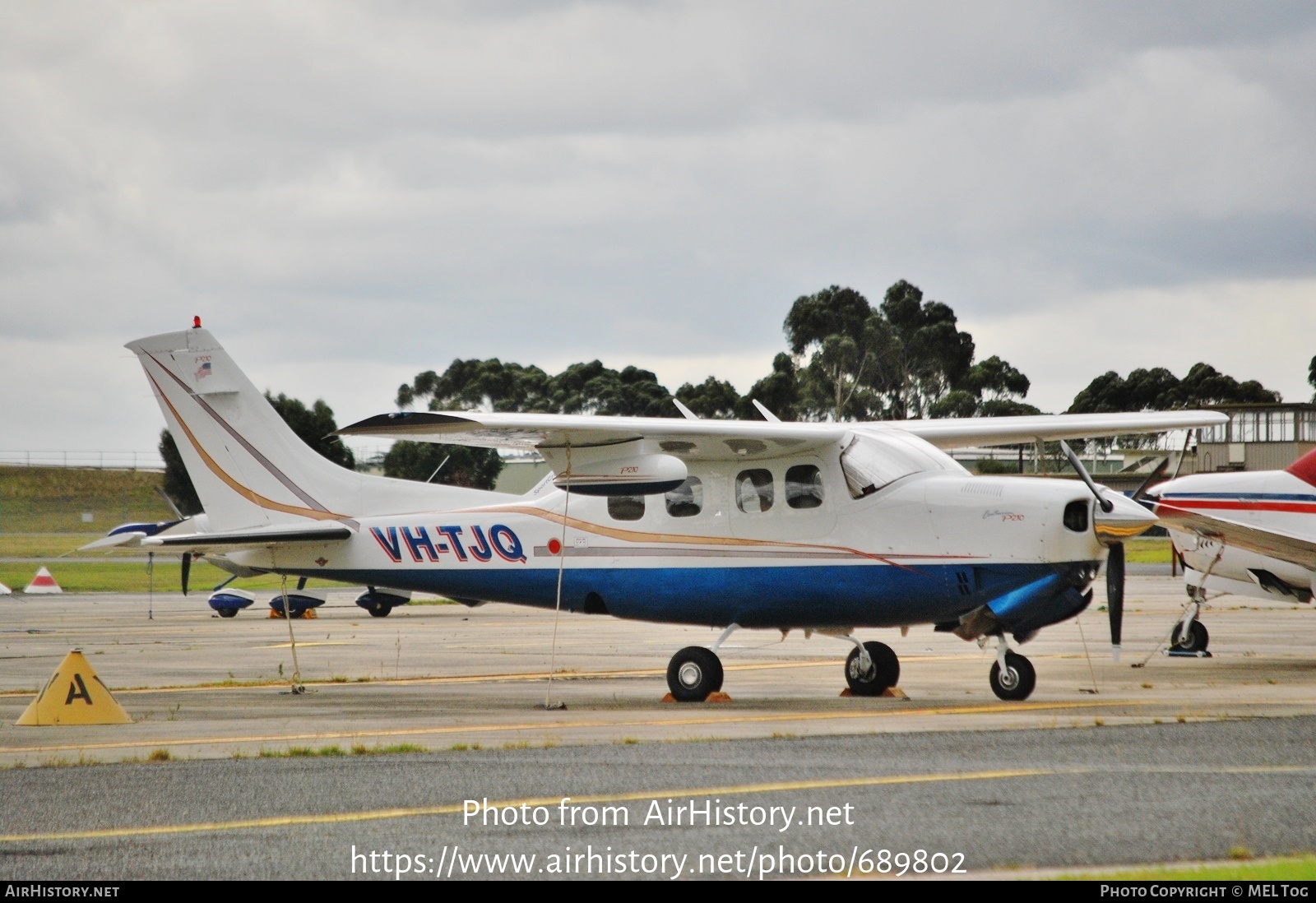 Aircraft Photo of VH-TJQ | Cessna 210R Centurion | AirHistory.net #689802